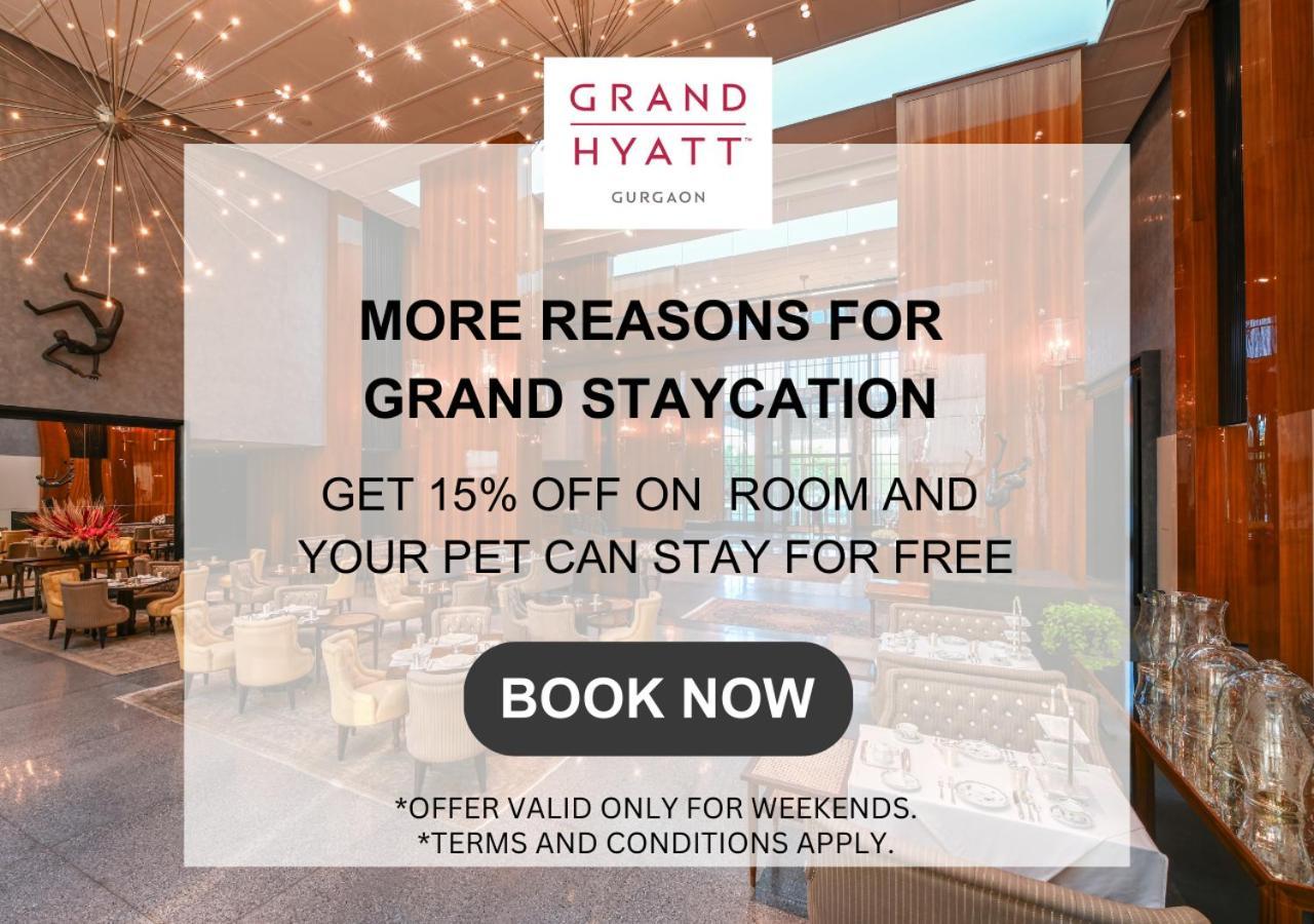 Hotel Grand Hyatt Gurgaon Zewnętrze zdjęcie